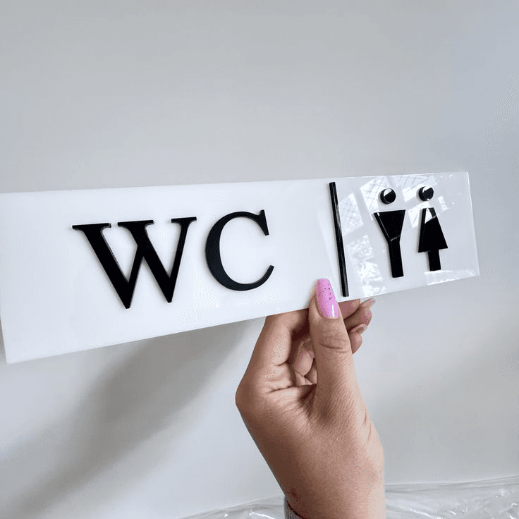 Plaques murales — Plexiglass transparent