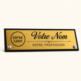 Plaque de Bureau Personnalisée