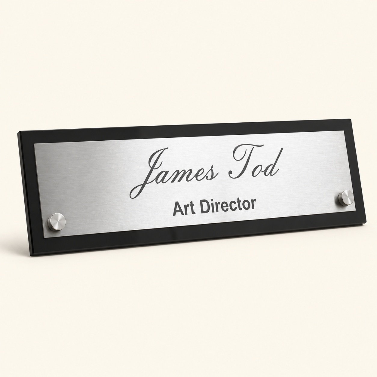 Plaque de Bureau Personnalisée